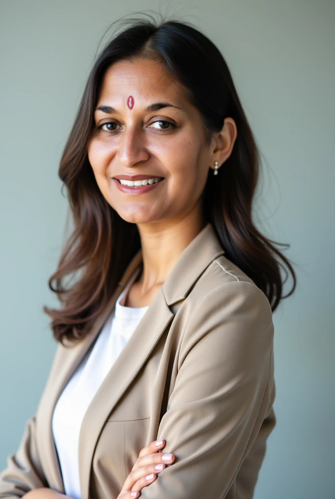 smiling woman in pink shirt sitting at a desk with a laptop, portrait image, full image, look at the details, catalog photo, faridah malik, close portrait, advertising photo, soft natural light, corporate portrait, leaked image, photo taken with nikon d 7 5 0, photo taken with nikon d750, by Saurabh Jethani, dayanita singh