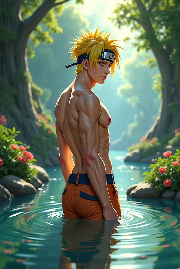 naruto's butt is naked