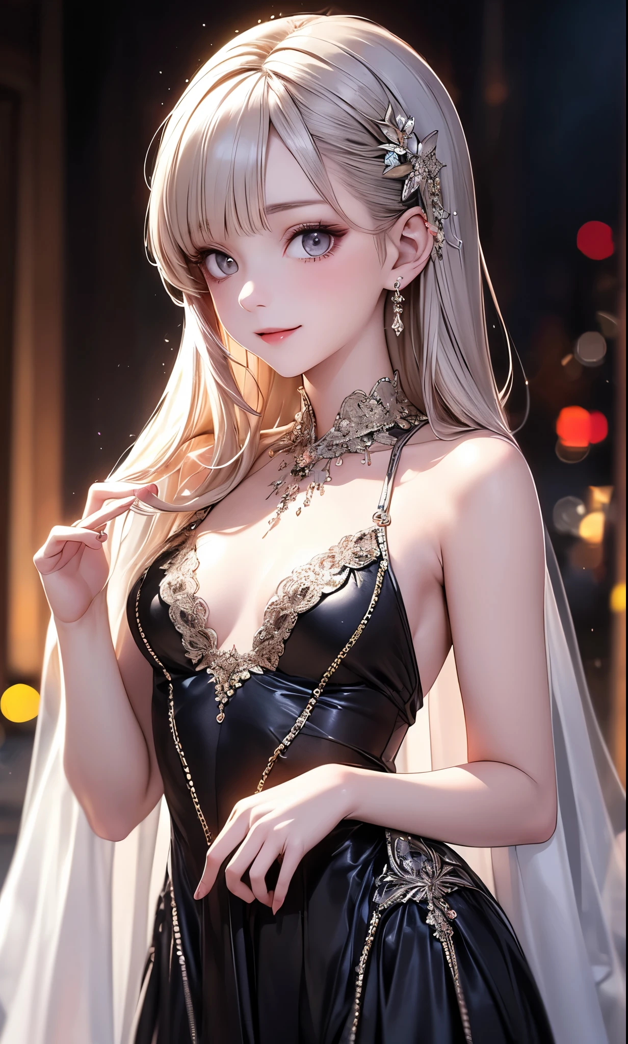 Immerse yourself in the elegance and sophistication of a beautiful blonde girl with captivating sparkling green eyes. Utilizing 3D technology and Octane rendering at 8K resolution、Her detailed face is rendered in a hyper-realistic way。. Exquisite sharp details and smooth rendering style, Combined with film studio lighting, It will make this work of art a true masterpiece.. We hope ArtStation will become a trendsetter in the digital art community.、Get ready to turn heads.