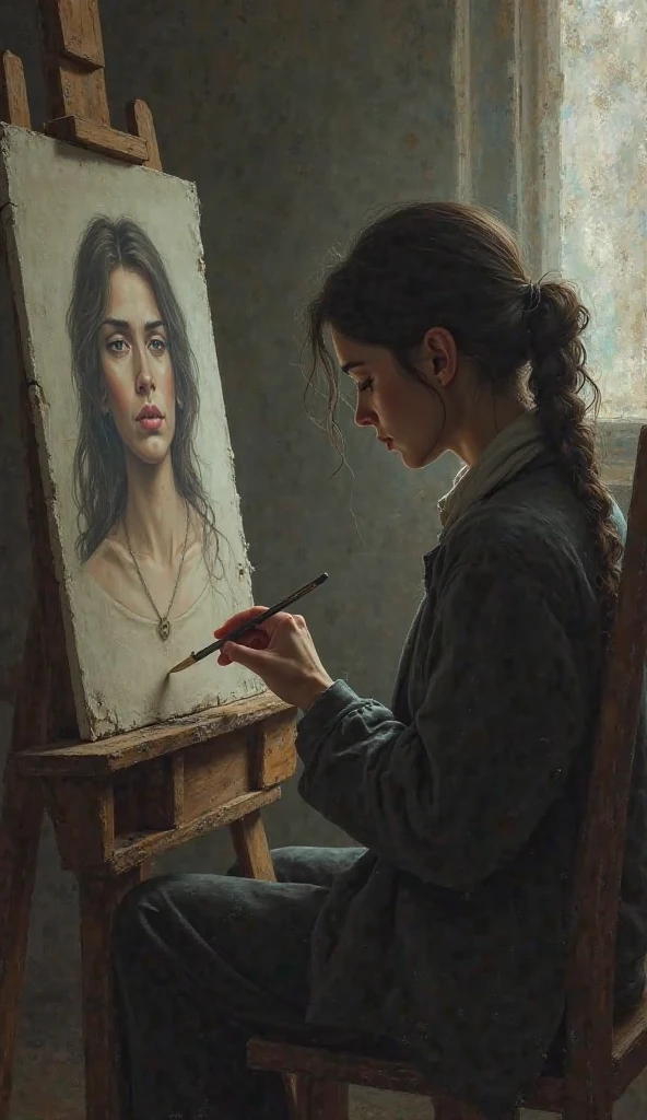 “Her younger brother, Yamin, died in a bombing. Now, she draws him every day—like it’s the only way to bring light back into her world.”