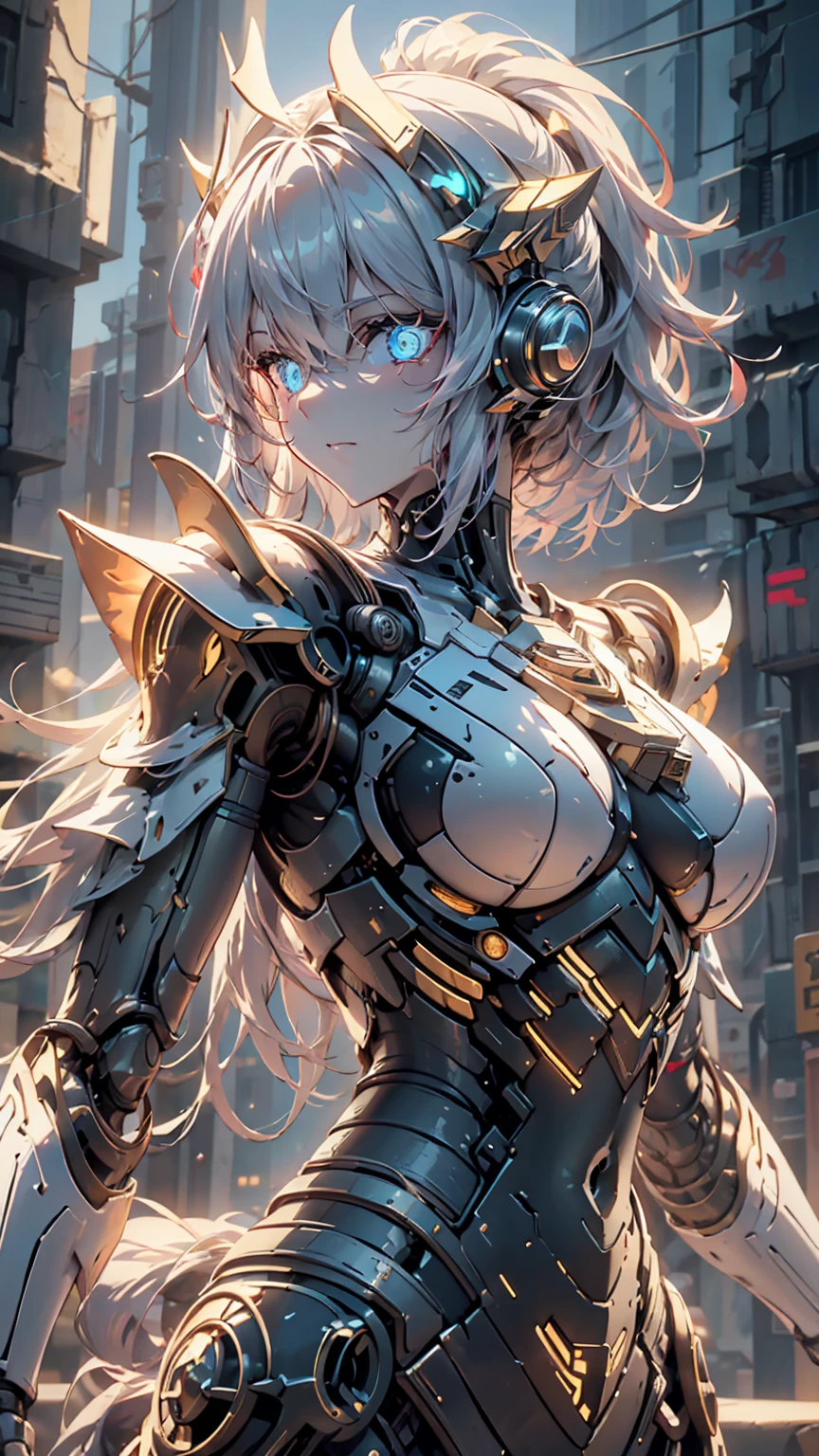 (((Masterpiece))),(((Best quality))),(((Amazing detail))),((illustration)),((8K wallpaper)),grey eyes,poker face