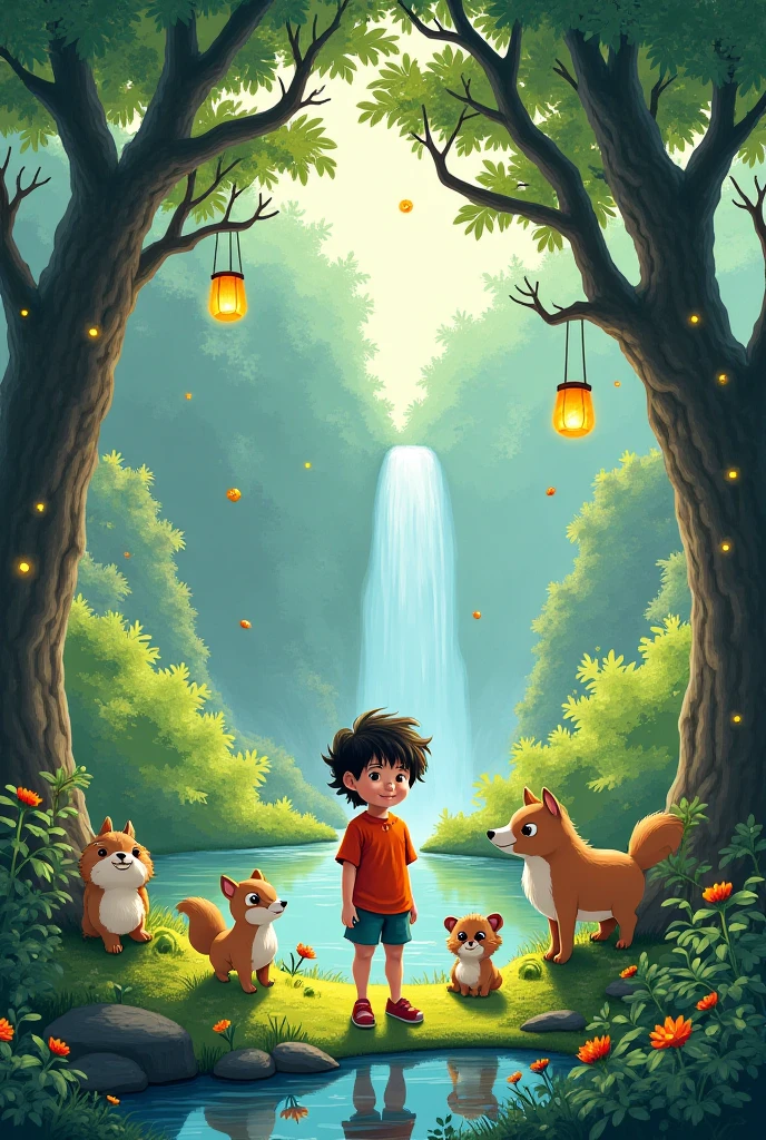 Make this image in Ghibi