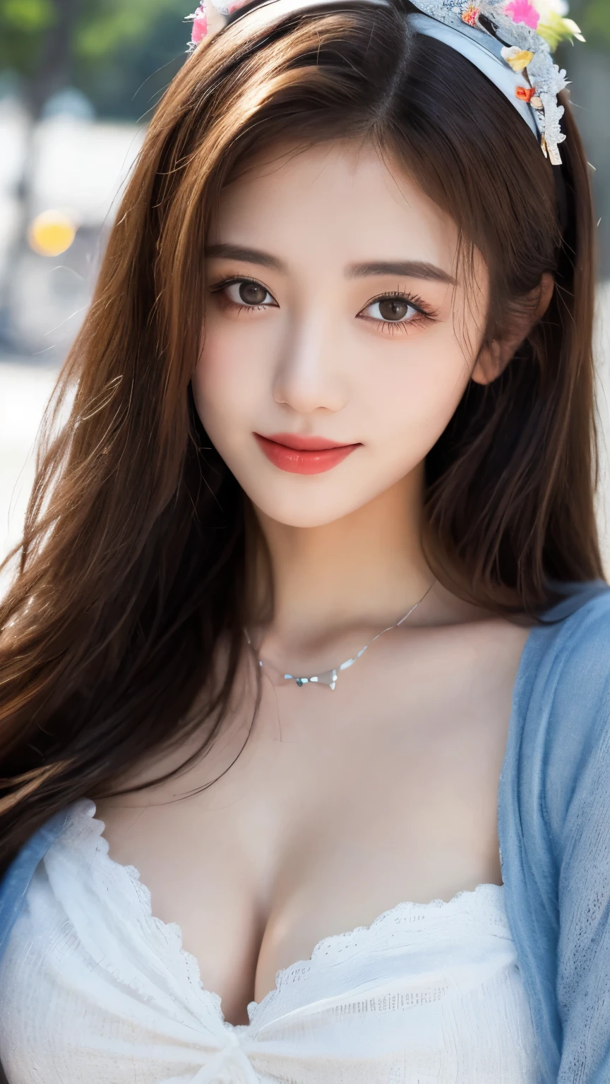 RAW, (intricate details:1.3), (best quality:1.3), (masterpiece:1.3), (photorealistic:1.4), (masterpiece, best quality, ultra detailed),[reflections], ultra realistic,
(best illumination, best shadow, extremely delicate and beautiful), taken by Canon EOS, SIGMA Art Lens 35mm F1.4, ISO 200 Shutter Speed 2000, Vivid picture, 1girl, ultra-detailed,
ultra high resolution, very detailed physically based rendering, dynamic angle, dynamic pose, wind, 8K UHD, Vivid picture, High definition, High quality texture, intricate details,
accent lighting, back lighting, professional lighting, light on face, cinematic lighting, bokeh,
(best quality real texture skin:1.4), finely detailed eyes, finely detailed face, finely quality eyes,
detailed texture, finely detailed, high detail, extremely detailed cg, High quality shadow, a realistic representation of the face, (high detailed skin, skin details), slim waist, beautiful and realistic and detailed hands and fingers:1, best ratio four fingers and one thumb, (detailed face, detailed eyes, beautiful face), belly fat:0.1, cameltoe,
1girl,19yo, (sparkling eyes:1.3), (sparkling lips:1.3), (necklace), (looking at viewer), (medium breasts:1.6), (denim jacket and white t-shirt and underwear and light wash jeans), (from below), (spread legs:0), (facial expression of tired and sleepy and smile:1.6), pureerosface_v1
<lora:honeyMixGirl_V1:0.6>