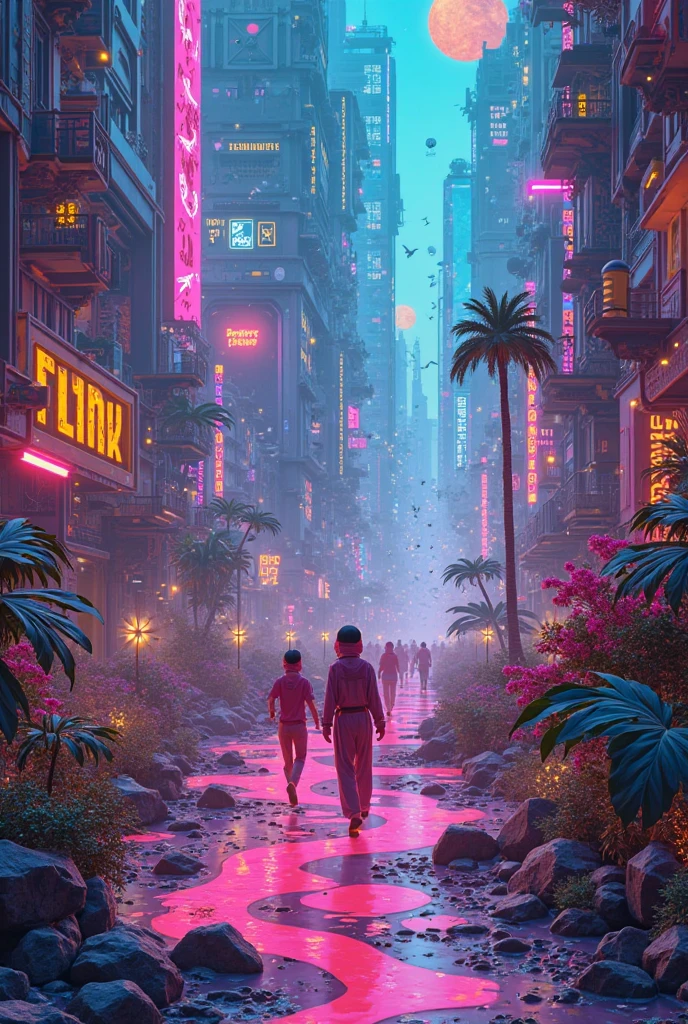 make an image that says "MIX FUNK PHONK & RELAX 2025"