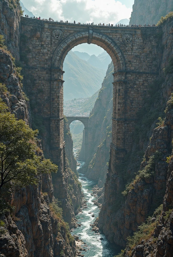 What is on the Carrion Huancayo Bridge