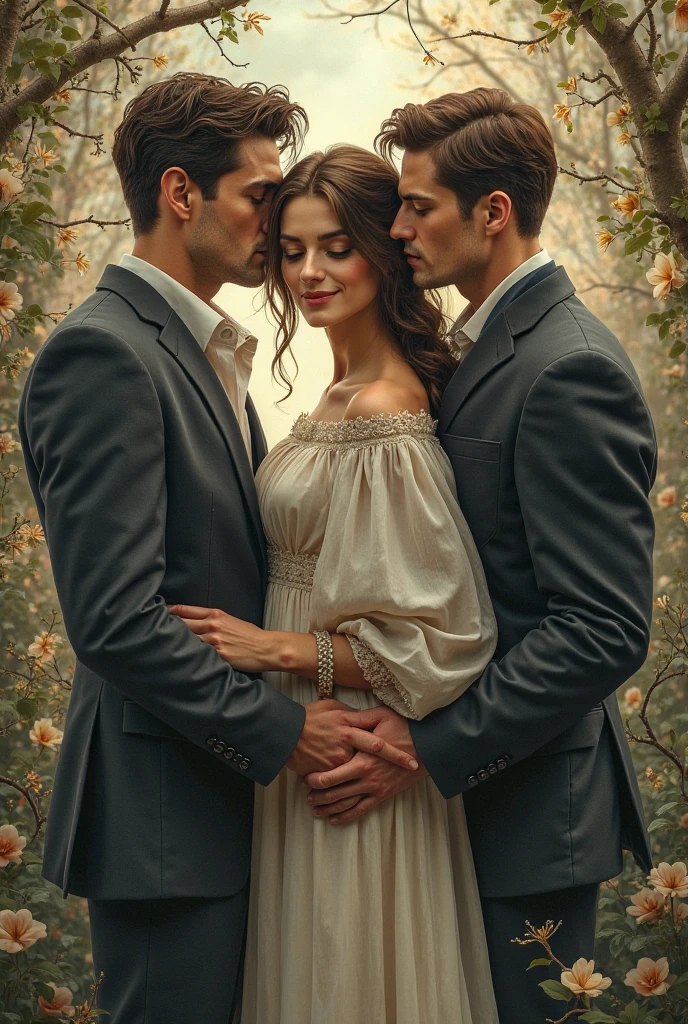 Trio dos Ghombres a woman but with a photo of my partner