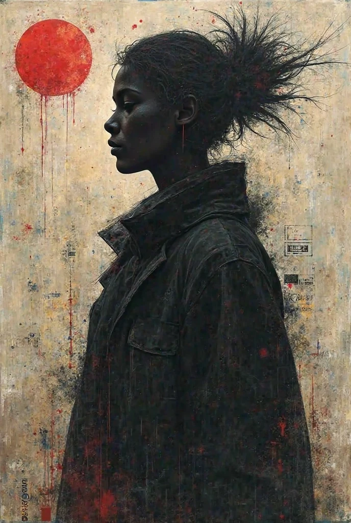 Create a cover for a video with a very striking image with the theme “prejudice and discrimination” and write it in PORTUGUESE in the generated image