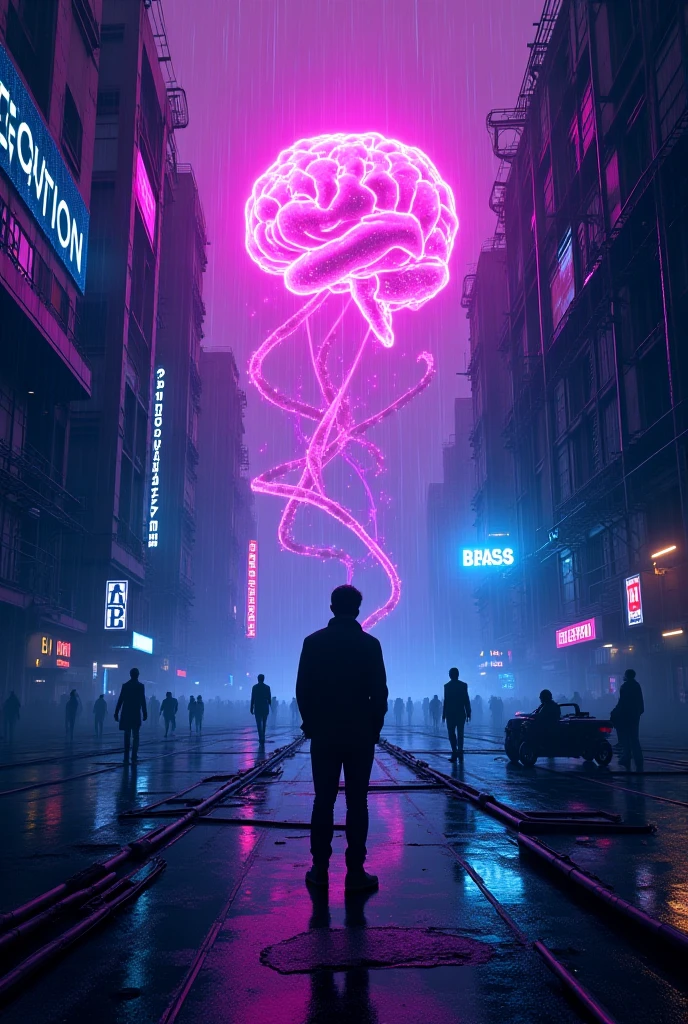 Matwell Technology  , Science fiction, Cyberpunk, Pixelation,  Malware glitches,  damn ,  Albert Einstein, Scientist coat,Ultra HD,chest circumference,Future horizon in the background, Many ideas came out of my mind