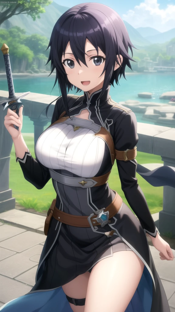 masterpiece, best quality, gladiator,arena,
black_girl, outdoor
, gladiator_armor,,small_breasts