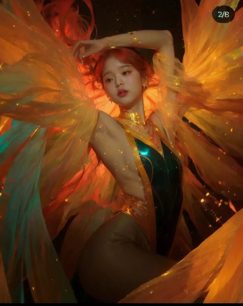 IVE's Wonyoung takes on, cup breasts, Ultra high definition, 8K, big juicy lips 