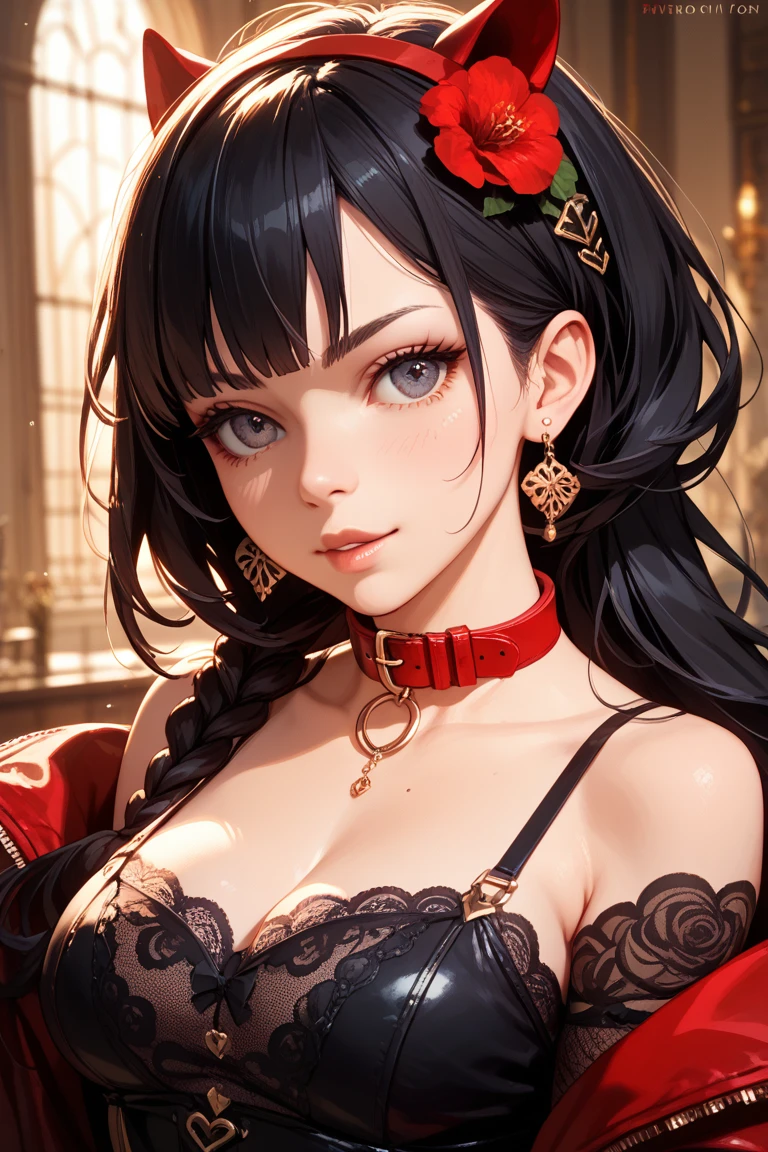 Princess , in castle , detailed hand , high quality, super quality, (detailed face:1.2), beautiful woman , golden eyes, long hair , gorgeous dress, tiara, necklace , earring , sharpe eyebrow , beautiful bangs are covering her eyes , mega breast ,