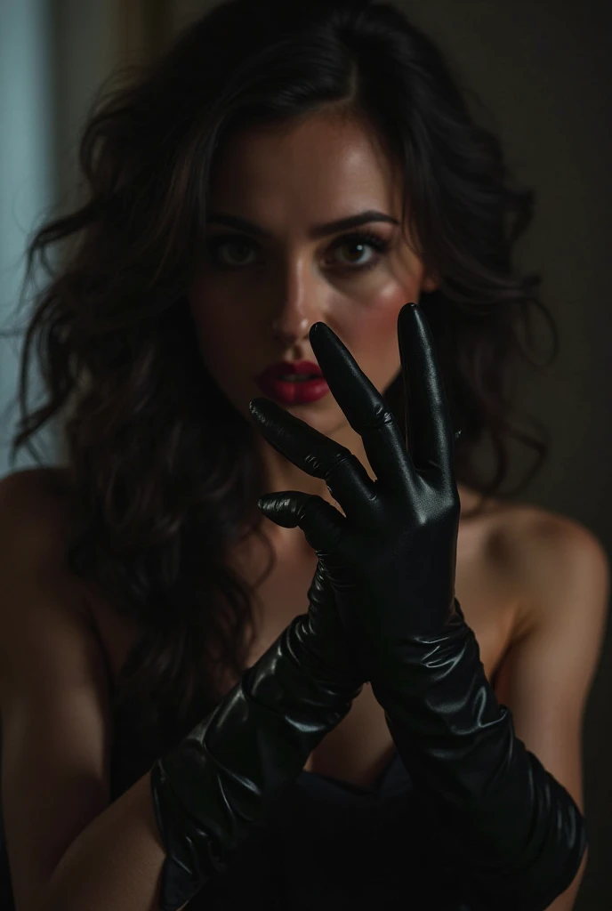 Mature Woman Rubber gloves Erotic