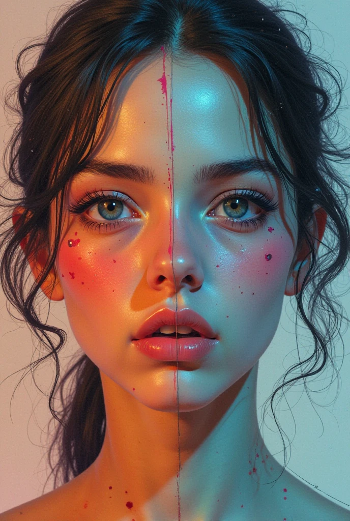 ((Best Quality, 8K, Masterpiece: 1.3)), Pretty, young woman, smooth skin, stylish, social, brown eyes, tanned