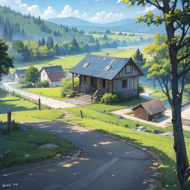 Quaint Rural Scenery