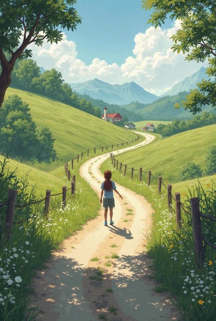 Create an amazing road prompt slow down SHEM JRstreet ahead 