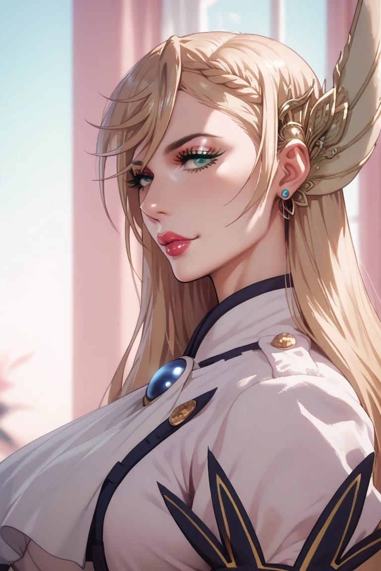  Anime girl, sexy, Big , Brunhilde,  , curvilinear, Bimbo 