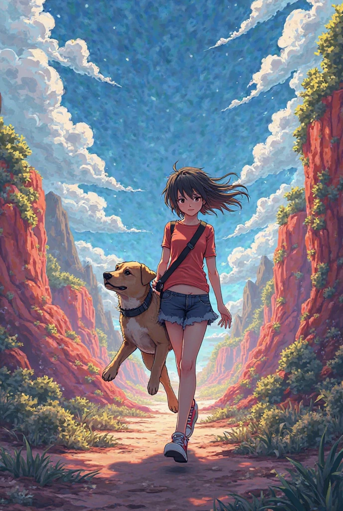 I want both of us to come out but in an anime version 