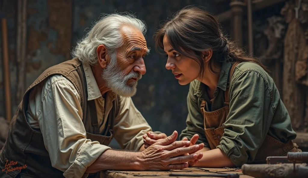 Grandfather pleads with his trainee