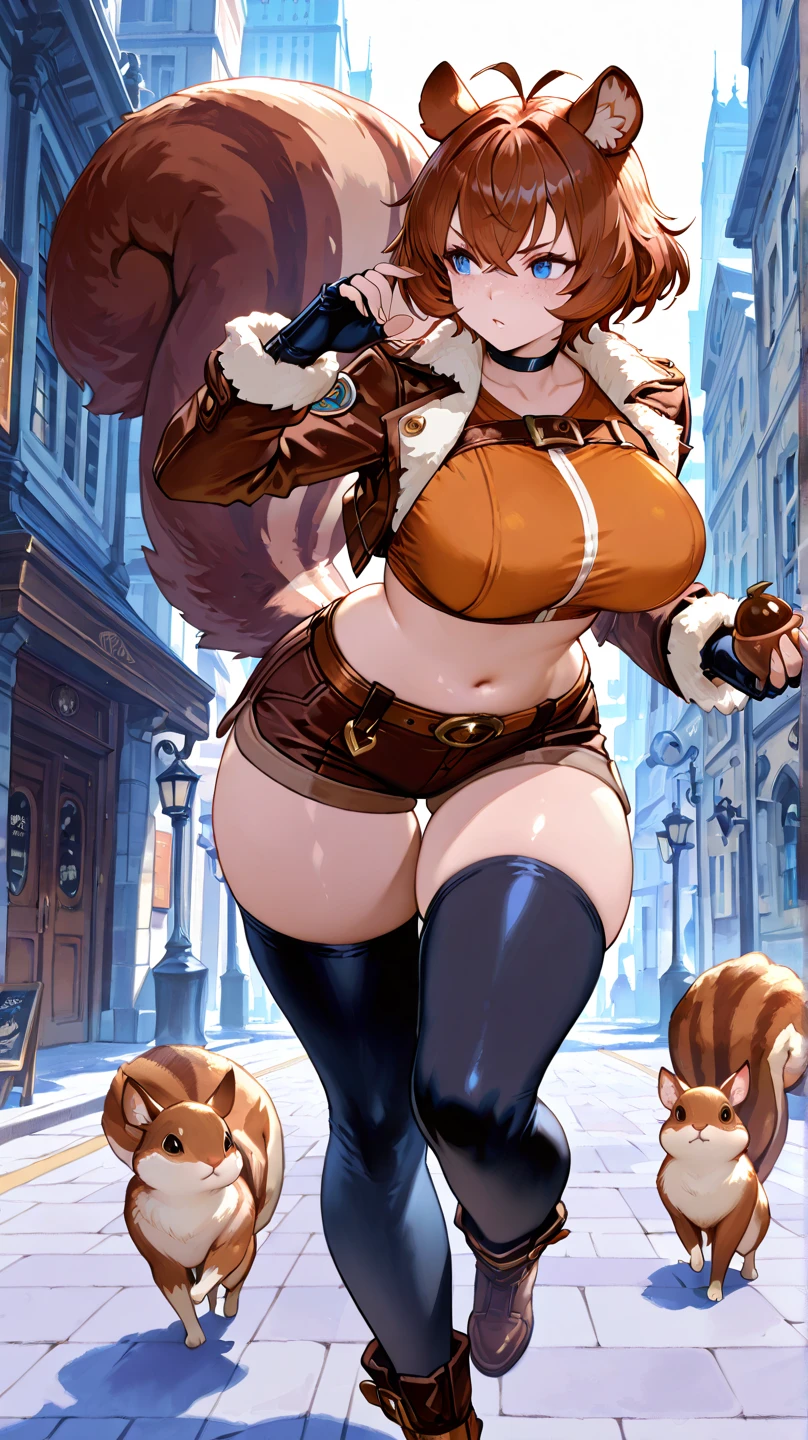 1girl, utsushimi kemii, boku no hero academia \\\\\ masterpiece, best quality, very aesthetic, absurdres, newest \\\\\\ slim body,///// by dodok,by nyantcha,cutesexyrobutts , by khyle,,//////light brown hair , cap, black catsuit . , dark brown eyes, zipper running down the middle, left slightly down to reveal her cleavage, sitting, crossed legs,big tits, city