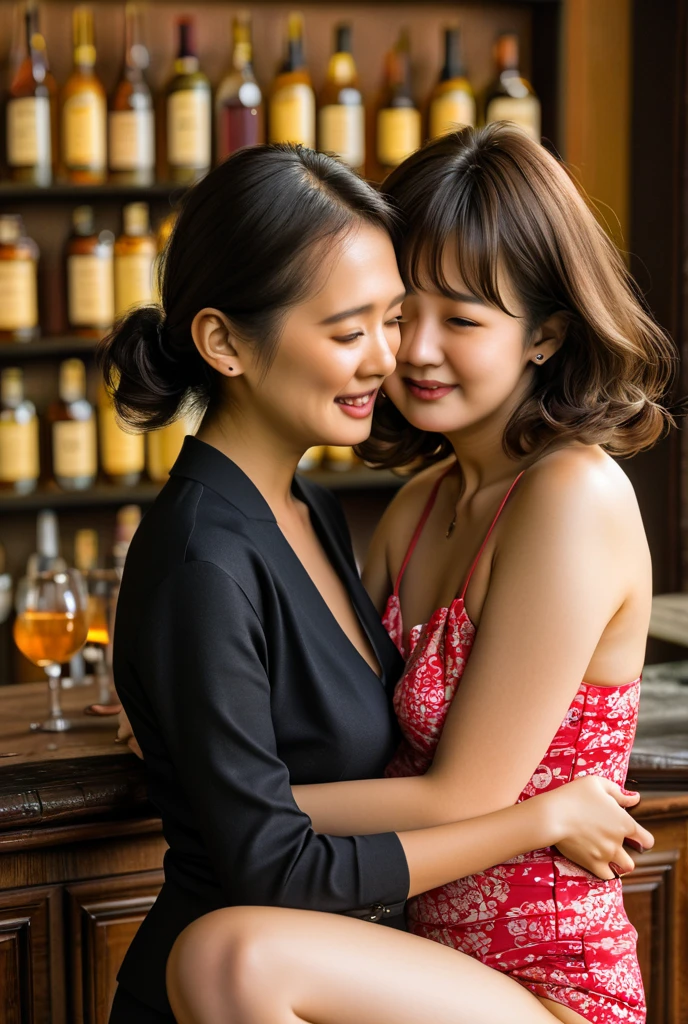 (64K, UHD, top quality, masterpiece: 1.2), (realistic, photorealistic: 1.37), super detailed, pretty woman 1 person, (slim face), (slim body), (brown hair), (short cut), cheeks slightly blushing, (44 years old), 38 years old, solo, beautiful detailed urban night view outside the window, restaurant, wine glasses sit, at night, in a prominent placeNovaFrogStyle, Actress, Model, Waist Up, White Wine, Slim, Wine Glass, Super Clean Night View, Wine Glass Put in the Middle, Happy Smile, (Smile: 1.15), Beautiful Fine Eyes, Upper Body, Bust Japan Up, Night, Short, Short, Actress, Model, Waist Up, White Wine, Slim, Wine Glass, Super Clean Night View, Wine Glass Put in the Middle, Happy Smile,