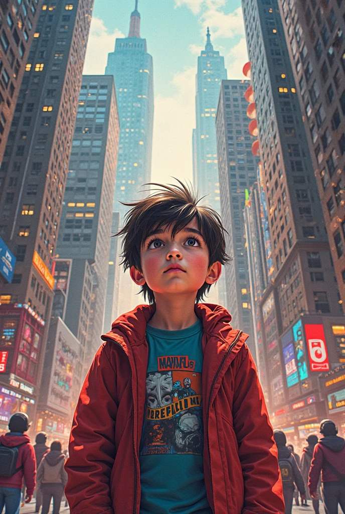 Young adult Marvel fan