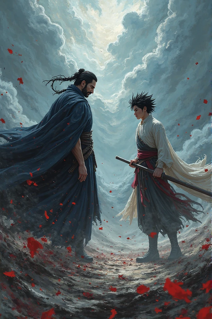 Imagined baritone et sasuke en plene bagarre