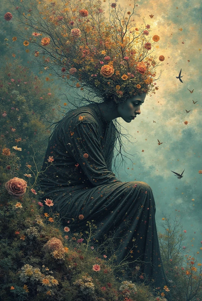 Create a picture that the viewer can derive some meaning from every angle.