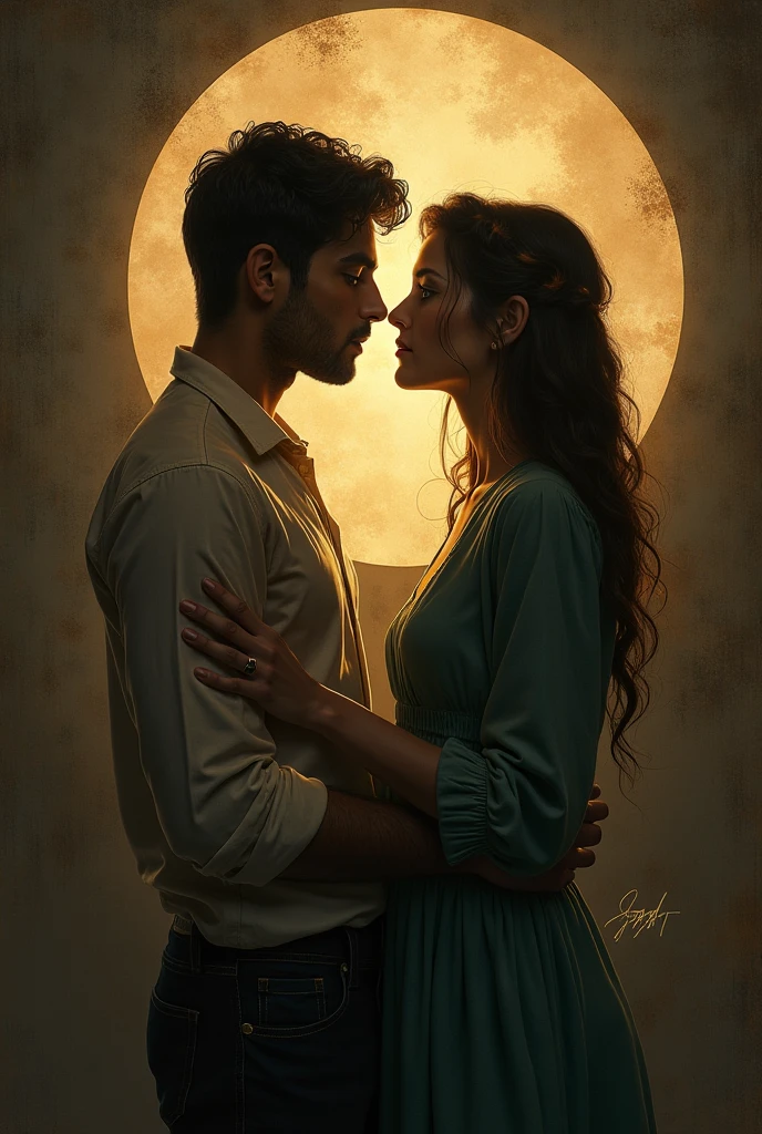 Two people who look at a picture cannot help but fall in love.