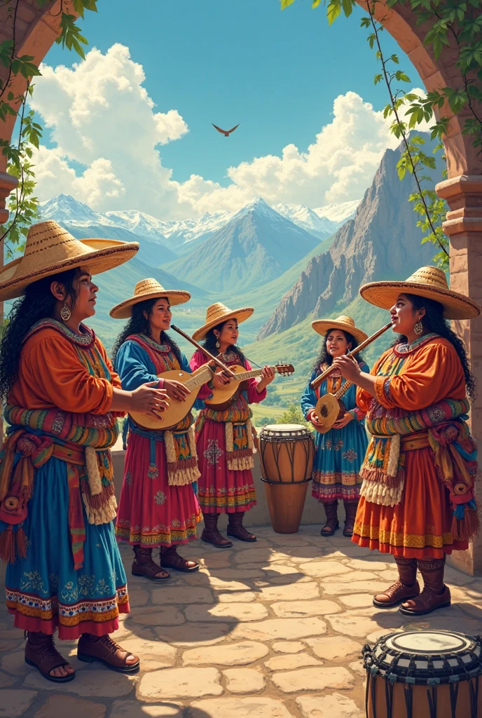 IMAGES AND PRESENTATIONS ON THE HISTORY OF
BOLIVIA'S MOST REPRESENTATIVE FOLK ENSEMBLES