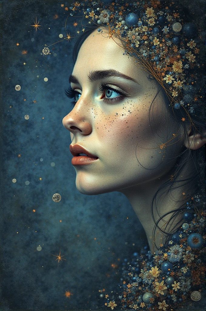 My Name Is My Moon, create images that serve as a profile for me and define that heavenly name