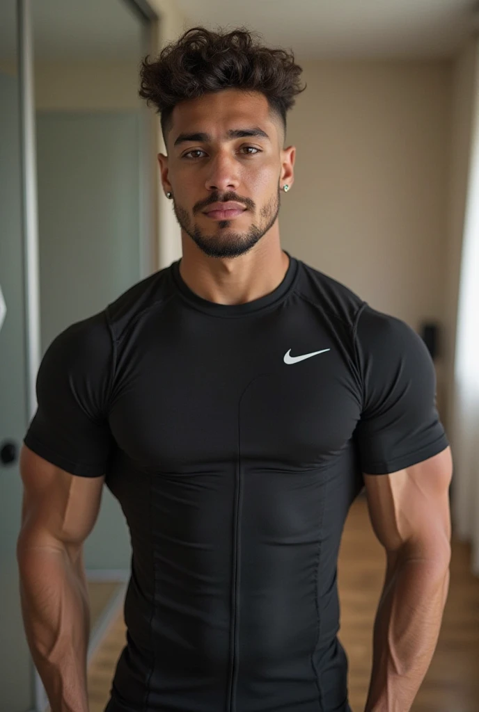 Huge hot indian navy man Muscled hunk, with muscled bouncer huge wide chest, muscles hairy arms, biceps, triceps, abs, wrist, fingures, black uniform, with big huge bouncer hairy muscled legs, thighs, calfs, huge bulge, hot bulge, navy socks, formal brown shoes, realistic, high-quality, oiled body, erotic, seducing, prime lens cinematic, professional, full body portrait, detailed face, iconic, photorealistic, cleavage, symmetric face, masterpiece, 8k, ultra realistic, at ship, full body view, from above, with football soccer shoes, getting water from a waterbottle pouring on chest, sexy photo, His perfect( big huge penis) is (coming out) of his pant,masterpieces