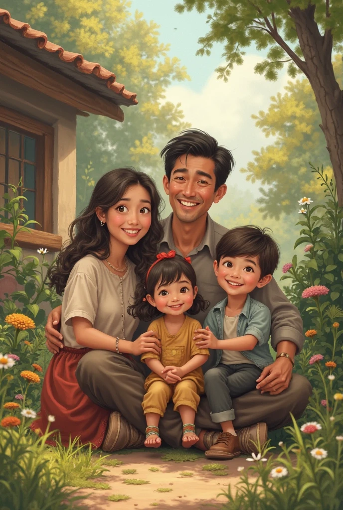 සතුටින් ඉන්න පවුලකට මිලක් නැහැ