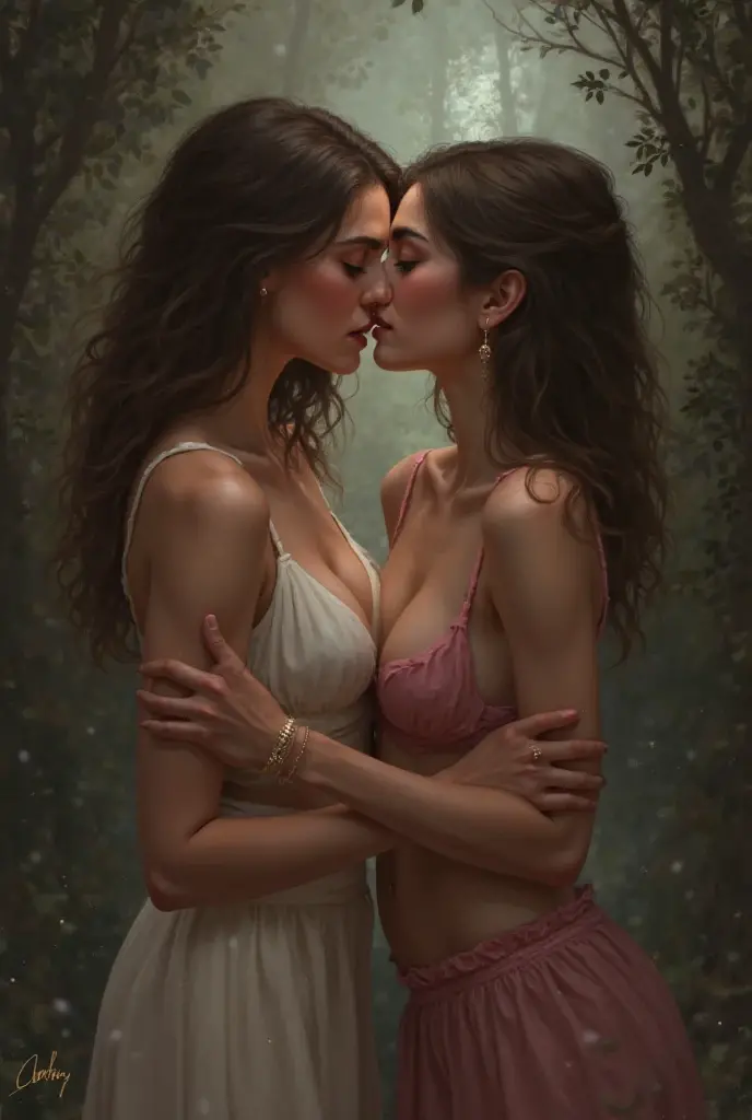 girls with bare breasts