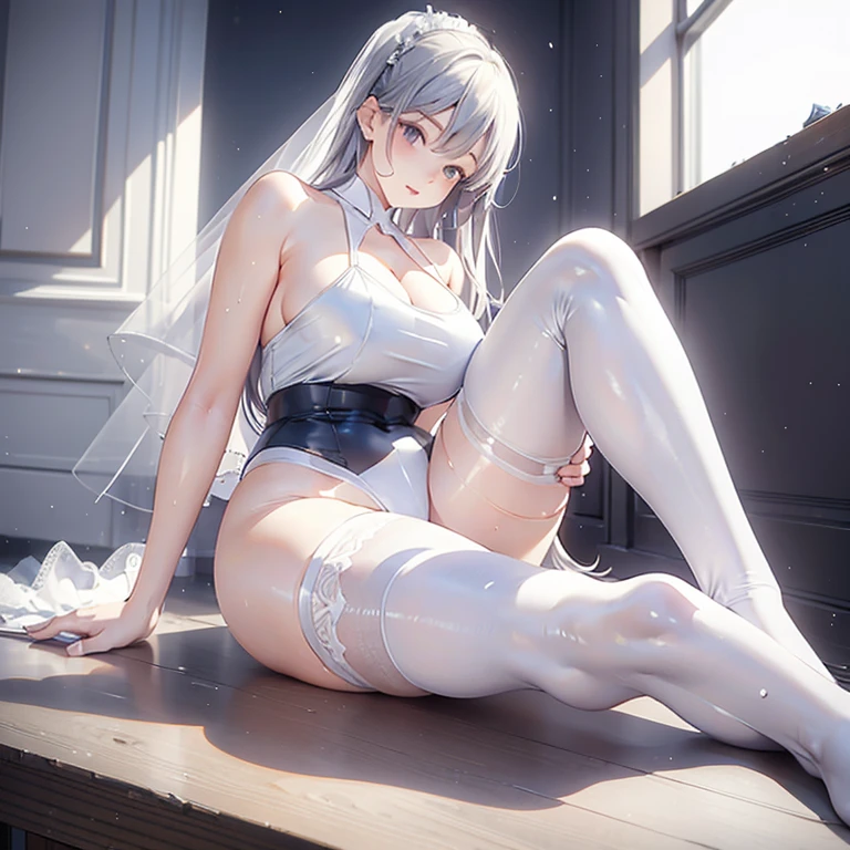 Best Quality, White Skin, Real Human Skin, Best Quality, Masterpiece, High Resolution, 1girl, Beautiful and Perfect Face, Wolf Cut Hair, (Detailed), Pore, Ultra High Definition, (8k, RAW Photography, Photorealistic: 1.4), 1 Girl, Slim, Nurse Clothes, Mini Skirt, Focus: 1.2, Bathroom,1 Girl, Solo, (Best Quality), (Masterpiece: 1.1), Full Body, looking_at_viewer, dynamic angle, cute, clear face skin, best quality, white skin, real human skin, (detailed), white underwear, low-angle shot, anatomically correct, (nsfw: 2.5), best smile, best quality, masterpiece, high resolution, 1girl, beautiful and perfect face, intricate details, cinematic feeling, 8k, very detailed,( Angle from below), Whole body, (cinematic feel),(underboob),(nudity: 2.6),openlegs:1.5,(Torn clothes:1.5), (Wet clothes:1.4),(skirt lift),(cameltoe),(petite),(small breasts)