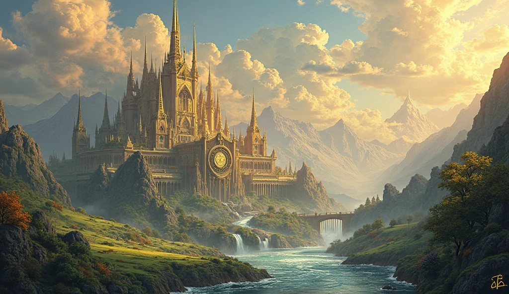 GENERATE BEAUTIFUL PLACE OF  ASGARDS