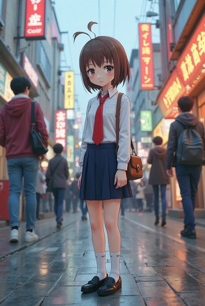 Haibara Ai from case closed being cosplayed by a girl in real life