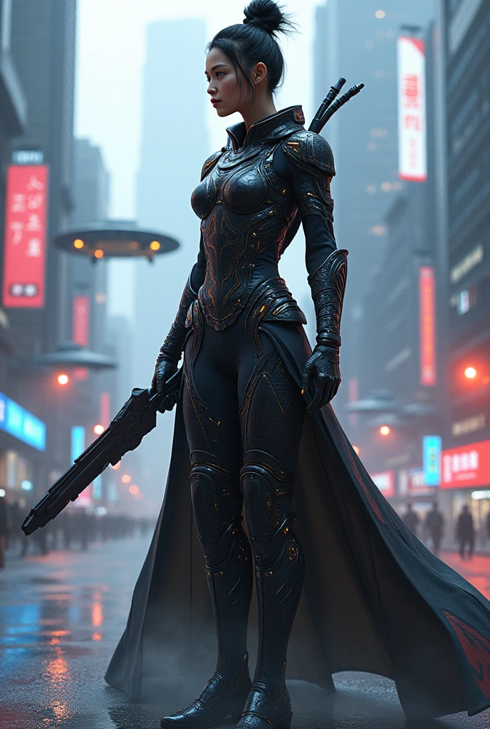 Korea Style Future Female Warrior