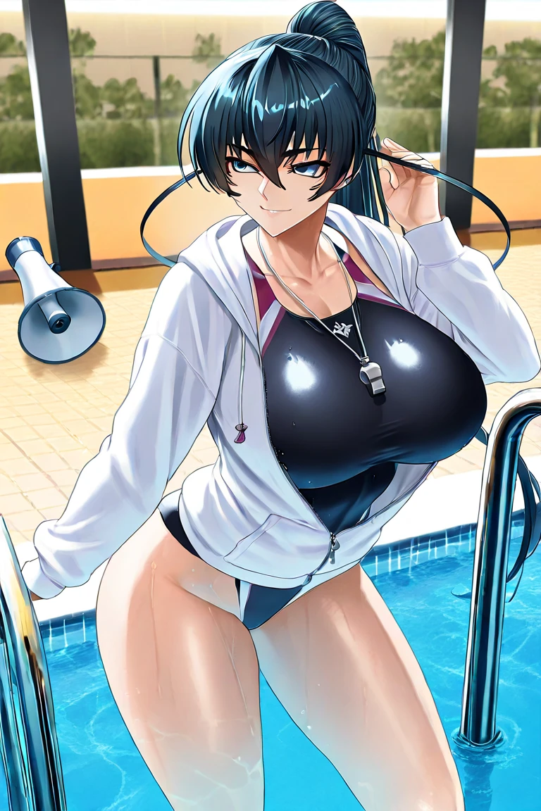 (masterpiece:1.5),very accurate details,(ultra high resolution:1.4),Highly detailed CG Unity 8K wallpaper,(realistic,photoreal,Super realistic:1.5),(curve,model,color care:1.5),beautiful breasts,color_aberration,beautiful delicate shadows,beautiful eyes,beautiful body,beautiful skin,beautiful hands,(beautiful anime eyes:1.4),(smile:1.4),NSFW,(cowboy shot:1.4),(Navy blue color school swimsuit:1.4),(one piece swimsuit:1.4),(slender:1.4),
break,(light from the front:1.4),light shines on your face,
(1 girl:1.4),(alone:1.4),(by the pool:1.4),(super detailed face, fine eyes:1.4),(light brown furbe hair:1.4),(((((open shirt,show off pointy breast,nipples ))))),