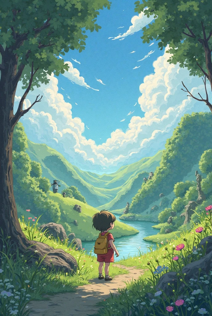can you generate my picture and turn it into a ghibli image