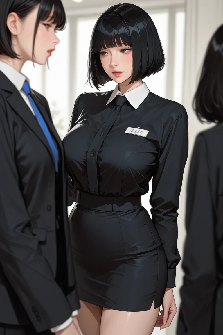 (Familiar, masterpiece, Highest quality, Complex),
(((Big Breasts))),
1 Girl, alone, (Mature Woman:1.3), (Female doctor in white coat)
Straight black hair、Long Hair、narrow, Sharp eyes、Thin chin、Turtleneck sweater、Doctor'sホワイトコート, School doctor、Public Health Physician、Glossy black pantyhose、mini skirt, (yandere:1.5, to death:1.5)