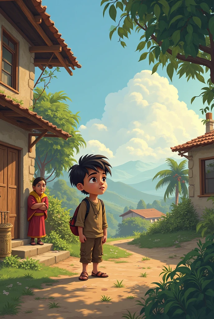 A boy named Ali lived with his parents in the village of Norpur. Their house was small and life was simple, but the dream was big.