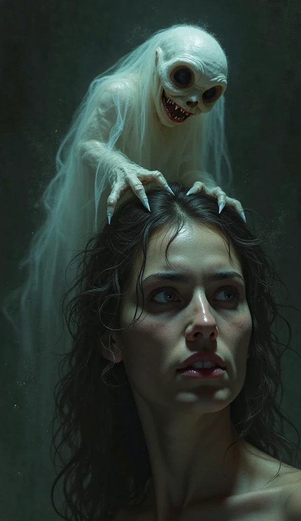 ((best quality image)), ((horror fantasy masterpiece)), (hyper detailed),alluring features((best quality dramatic lighting)), ((shockingly morbid masterpeice ))
A psychotic man embracing beautiful woman visible intrrnal writhing,spiraling out of body, brain unraveling,striking facial features, jarring expression, grotesquely beutiful image,Brom+ito+Bacon+ Rockwell artistry, stark, demonic possesion,skin surface raising, phobia, Nightmare inducing, gorey,hyperstylized horror-fantasy , hyperGory,abaritions, tongue slinking,elongated entering her, ghastly, perverse art, harrowing Unsettling, Graphic, Clive Barker ers hellraiser inspired, filth, pornogtaohic,shockingly morbid, sadistic Grins,hypersexual, high res, HD, hyperdetailed Insanity.