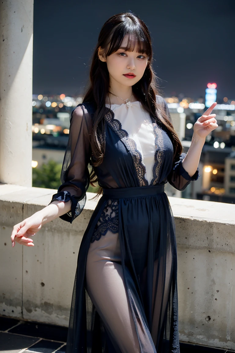 a woman wearing a dress and a hijab, malaysian girl, long hijab dress, random color dress, random pose,  highly detailed, artstation, smooth, sharp focus, long dress, best quality, ultra high res, ultral detailed face and eyes, 1girl, 30 years old girl, long pants, smiling, cute, 8k, ultra render, back light,  studio lightning, realistic portrait, supreme detail, highly detailed, artstation, smooth, sharp focus, cinematic lighting, facing the camera, dark studio, rim lighting, two tone lighting, low key,  easynegative,   badhandsv5-neg, m1chelley3oh