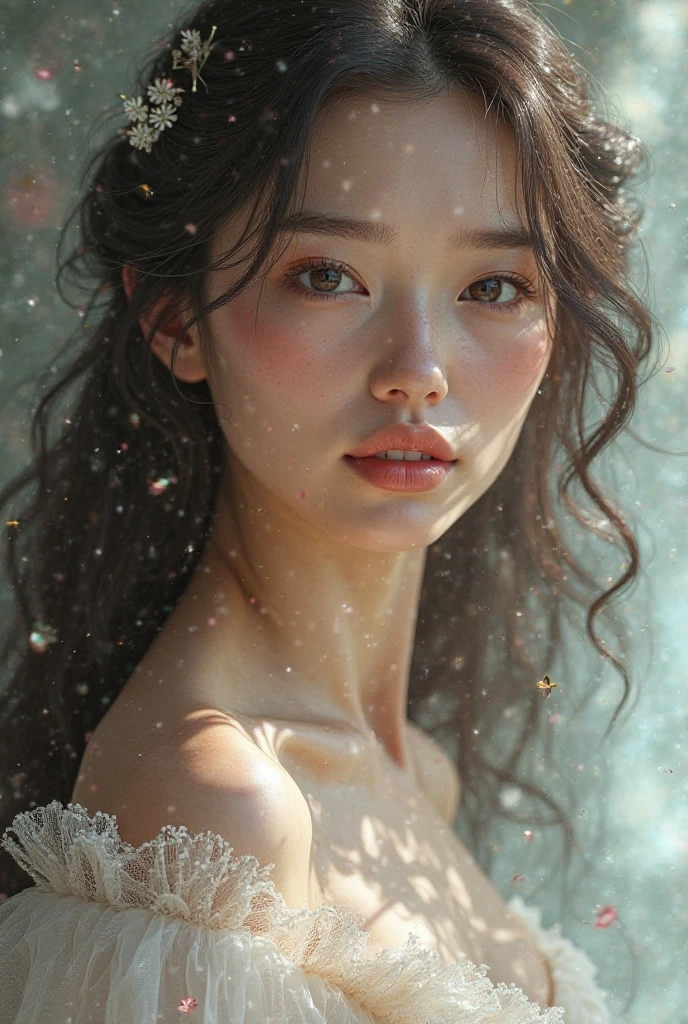 beautiful woman character 3D