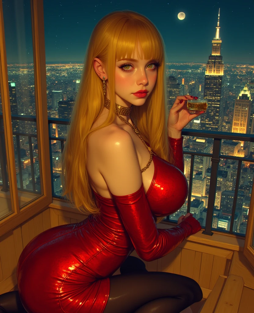 (ultra realistic,32k, masterpiece:1.2),(high detailed skin:1.1),( high quality:1.1),
<lora:psg_panty:0.8>psgpanty, blonde hair, blue eyes, blush, red dress, sleeveless, hoop earrings, bare shoulders, cleavage, dreamer's haven, surreal landscapes, vivid dreams, ethereal refuge, blurry background,(looking at viewer, sitting, from above:1.1),, huge breast,large breast,<lora:add_detail:0.88>,
(backlight:1.1),