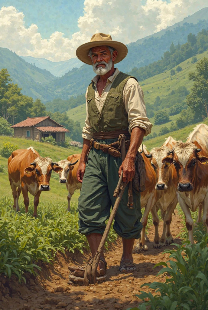 গরু গায়ী প্রতি বছর বড় আশা নিয়ে নতুন ফসল চাষ করত। একগায়ী প্রতি বছর বড় আশা নিয়ে নতুন ফসল চাষ করত