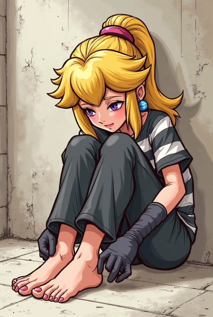 score_9, score_8, score_8_up, score_7_up, sgstyle, BREAK, 1girl, solo, female focus, 1girl, penny_ig, BREAK, penny, blue eyes, twintails, rope, bound, (nonsexual), sitting