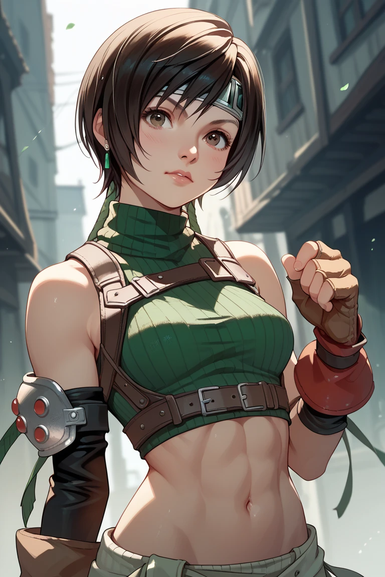 Yuffie･Kisaragi(FINAL FANTASY VII)、shortcut hair