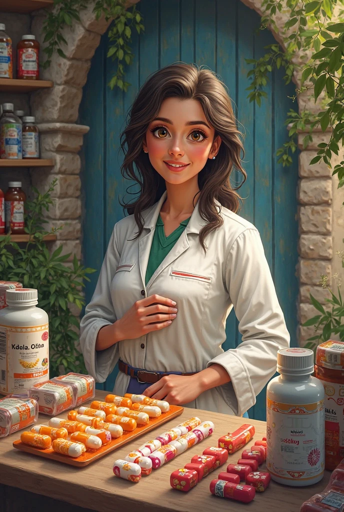 Student with graduation diploma ultra realistic image
