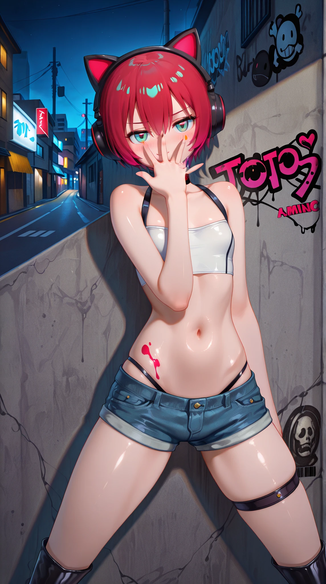 (1girl)(master detailed anime)(master quality)(RAW Photos))(8K)(Realistic, photo Realistic:1.2), ((Highest quality))(Detective Conan)(ai haibara)(naked)(A bewitching beauty with a real human body,Perfect Anatomy(Brown hair Short hair)(shine eyes)(Detailed eyes)(Detailed eyes)(smile)(Perfect body line)(un official gravure)(School Swimsuit)(Sandy beach On the sand)(close shot1.5)(panty shot1.5)(nsfw)